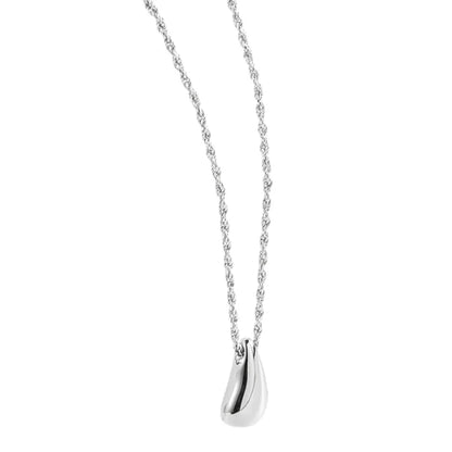 Sterling Silver Drop Pendant Necklace