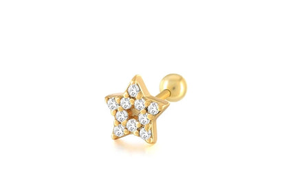 Minimalist Sterling Silver Single Minimalist Studs - 11 styles