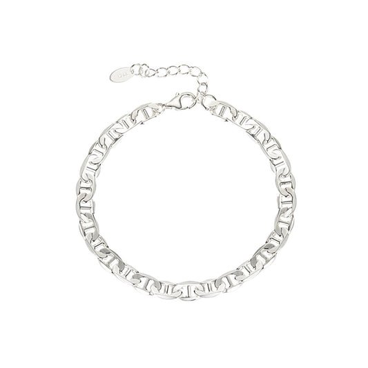 Sterling Silver Link Bracelet