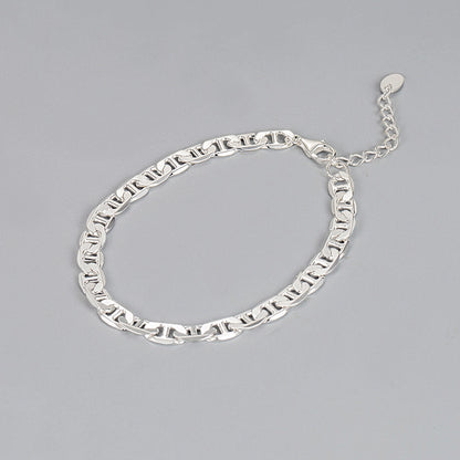 Sterling Silver Link Bracelet