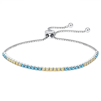 Sterling Silver Bling Tennis Bracelet Collection