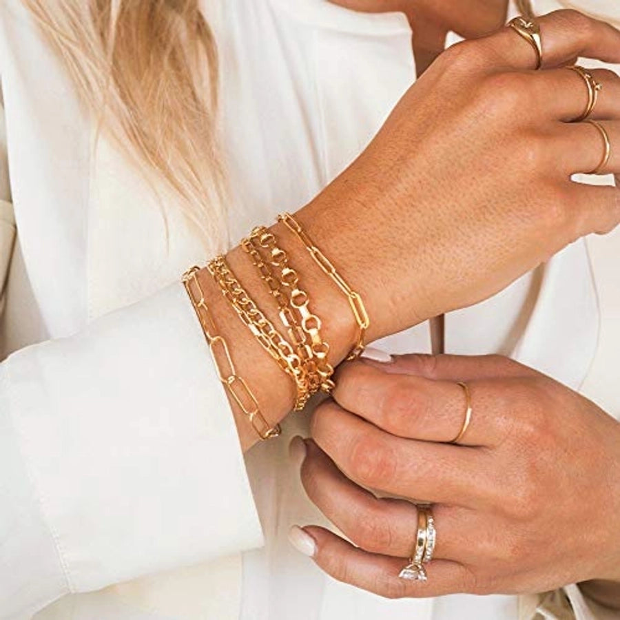 Sterling Silver Paperclip Bracelet