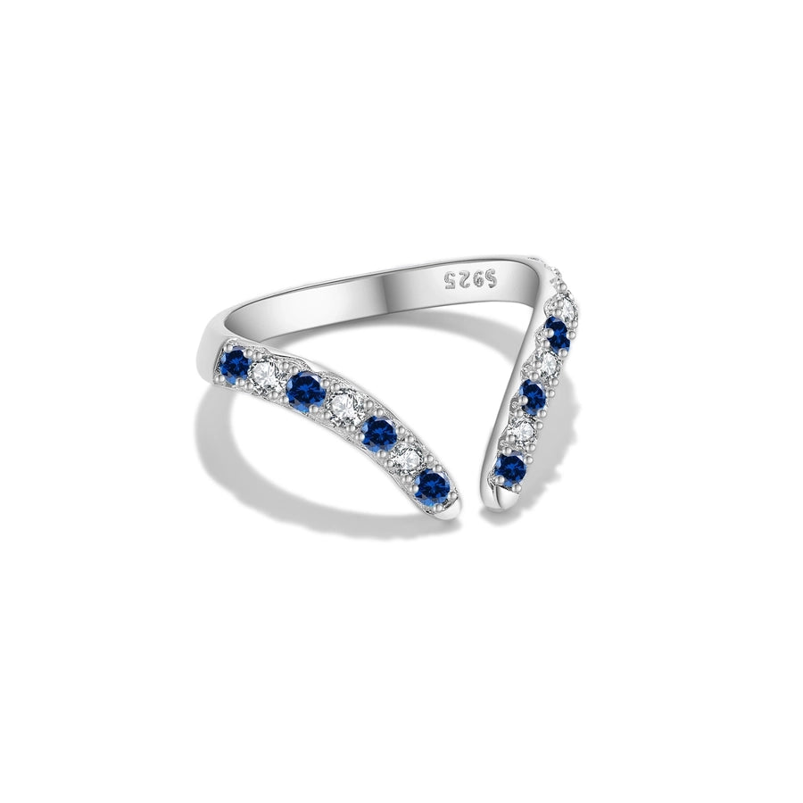 Sterling Silver Irregular Open Rings