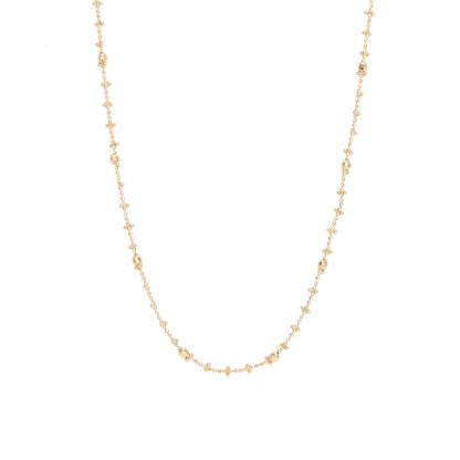 Sterling Silver / Gold Plated Dot Necklace