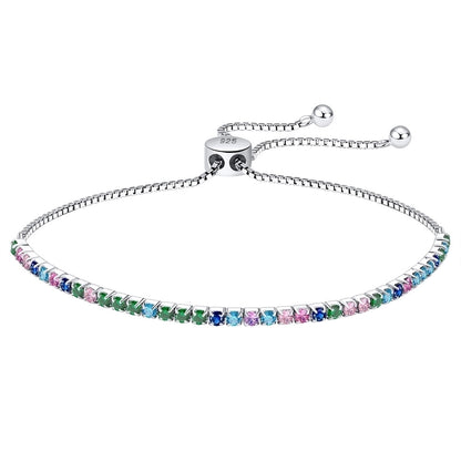 Sterling Silver Bling Tennis Bracelet Collection