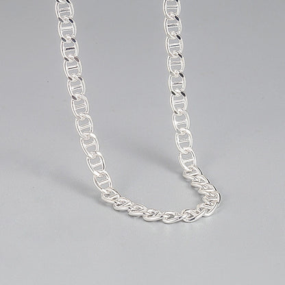 Sterling Silver Link Necklace