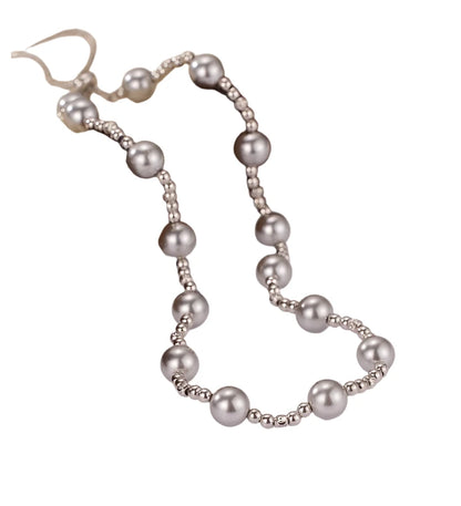 Sterling Silver Freshwater Pearl Lariat Necklace