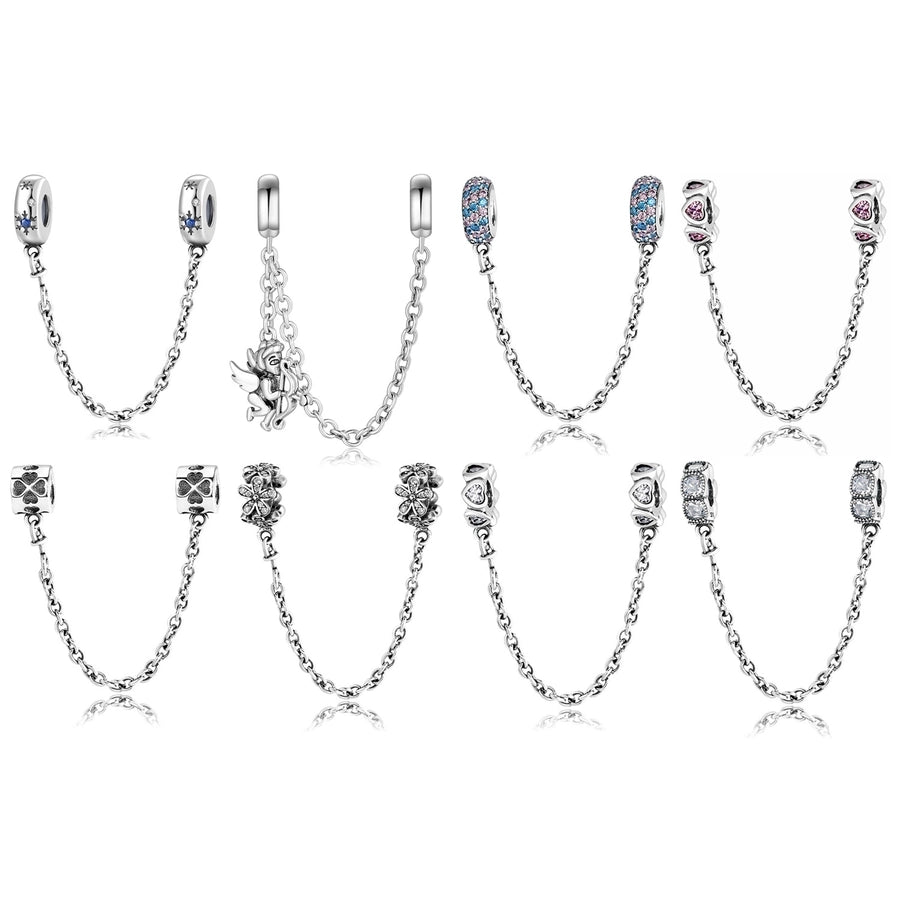 Sterling Silver Safety Charm Collection