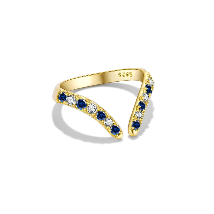 Sterling Silver Irregular Open Rings