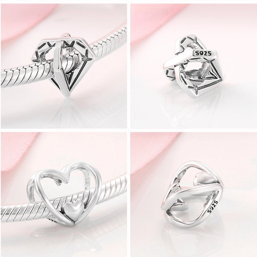 Sterling Silver Love Symbol Charms