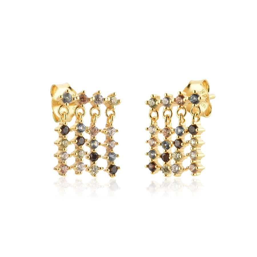 18K Gold Plated Mismatch Minimalist Earring Collection