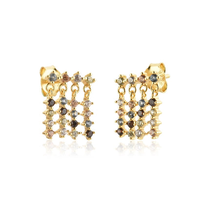 18K Gold Plated Mismatch Minimalist Earring Collection