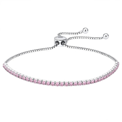 Sterling Silver Bling Tennis Bracelet Collection