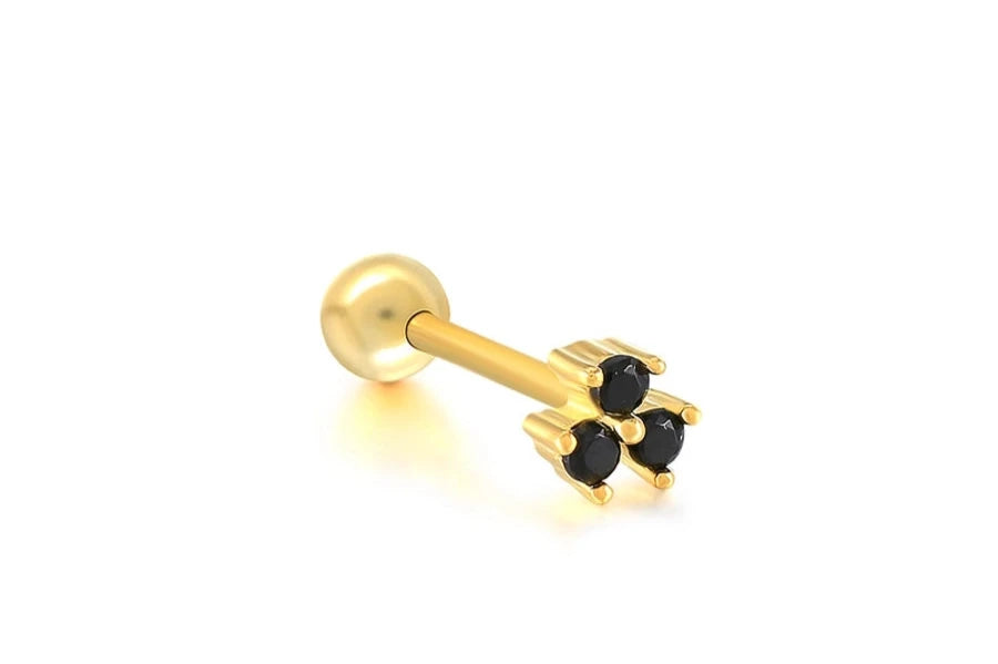 Minimalist Sterling Silver Single Minimalist Studs - 11 styles